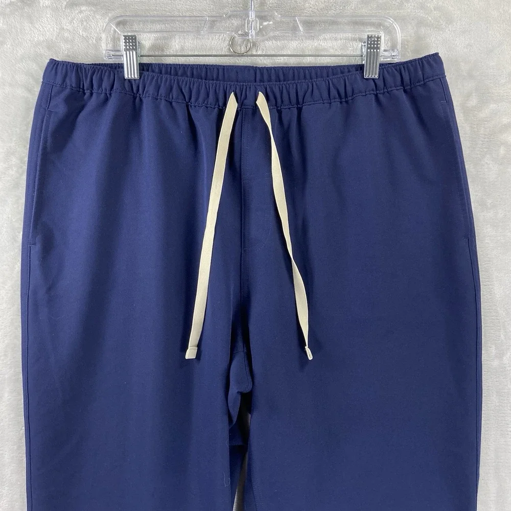 FIGS Scrub Pants men's XL 36x30 Pisco Basic Bottoms Blue Medical Drawstring